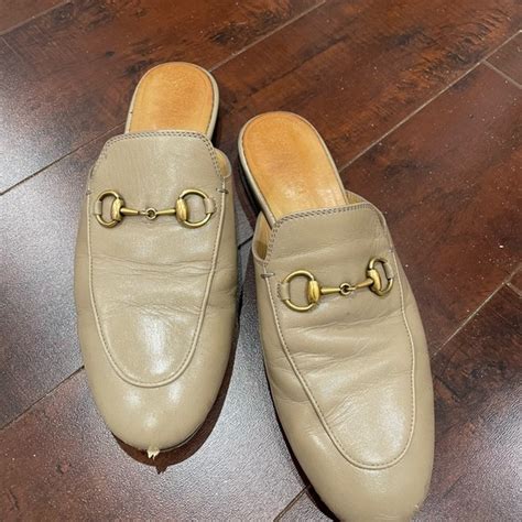 gucci princetown mules beige.